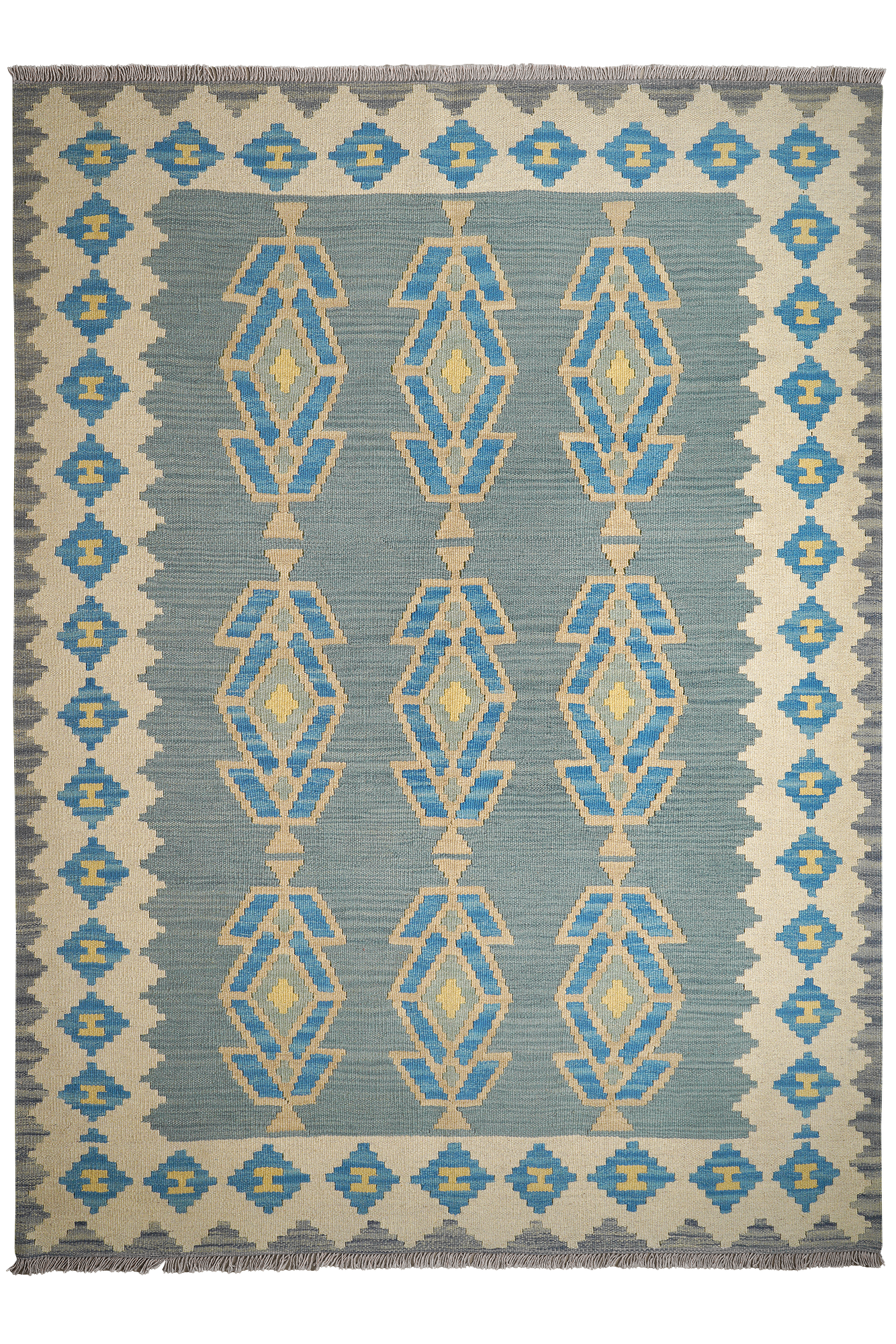 Kelim Gashgai Wool Multicolored 0