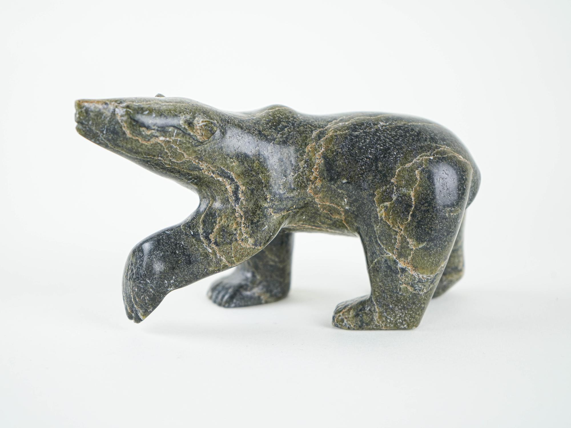 Stone bear figure 1970s 1
