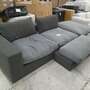 Flayr Sofa Récamiere Rechts Webstoff Grautöne 9