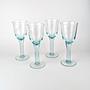 4x Vintage wine glass 1980s 3