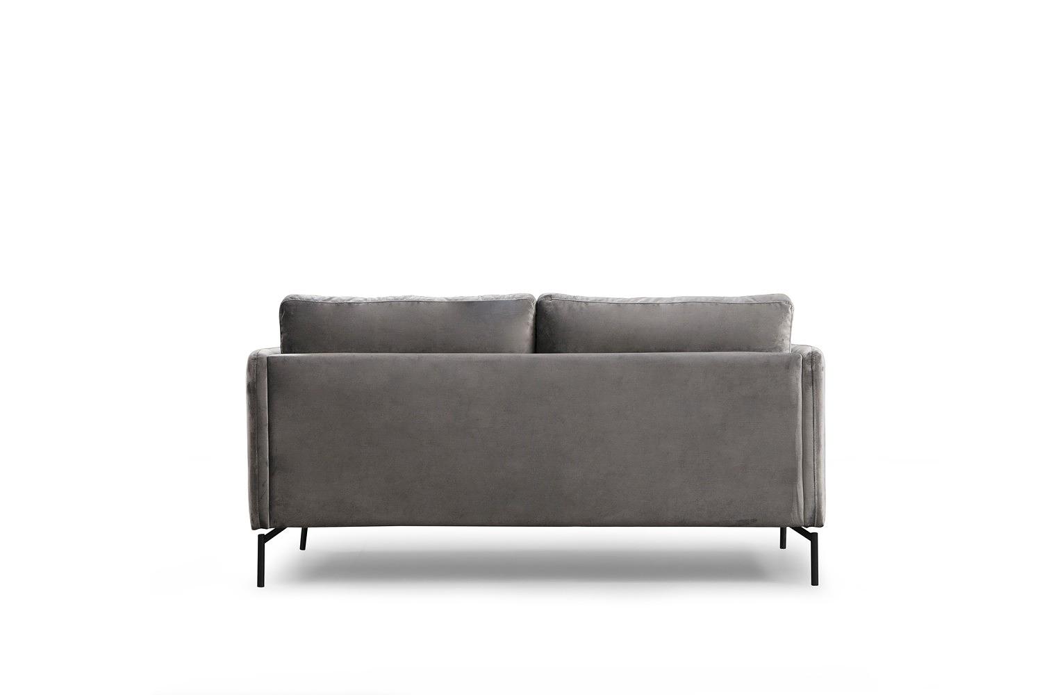 Sino 2-Seater Sofa Grey 5