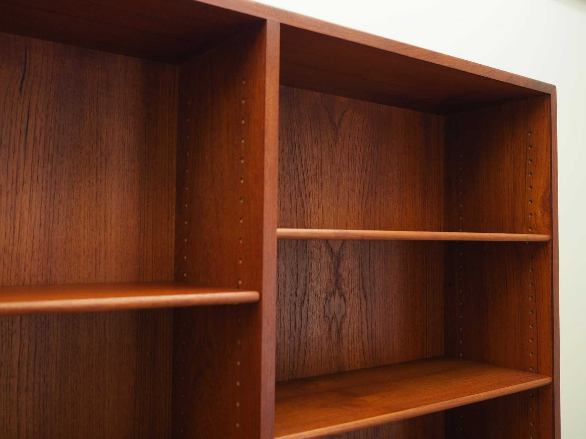 Vintage Bookshelf Teak Brown 1960s 8