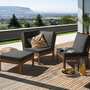 Loungeecke Akazienholz Massiv 5