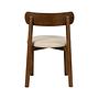 Dining chair TARO set of 2 Beige Brown 4