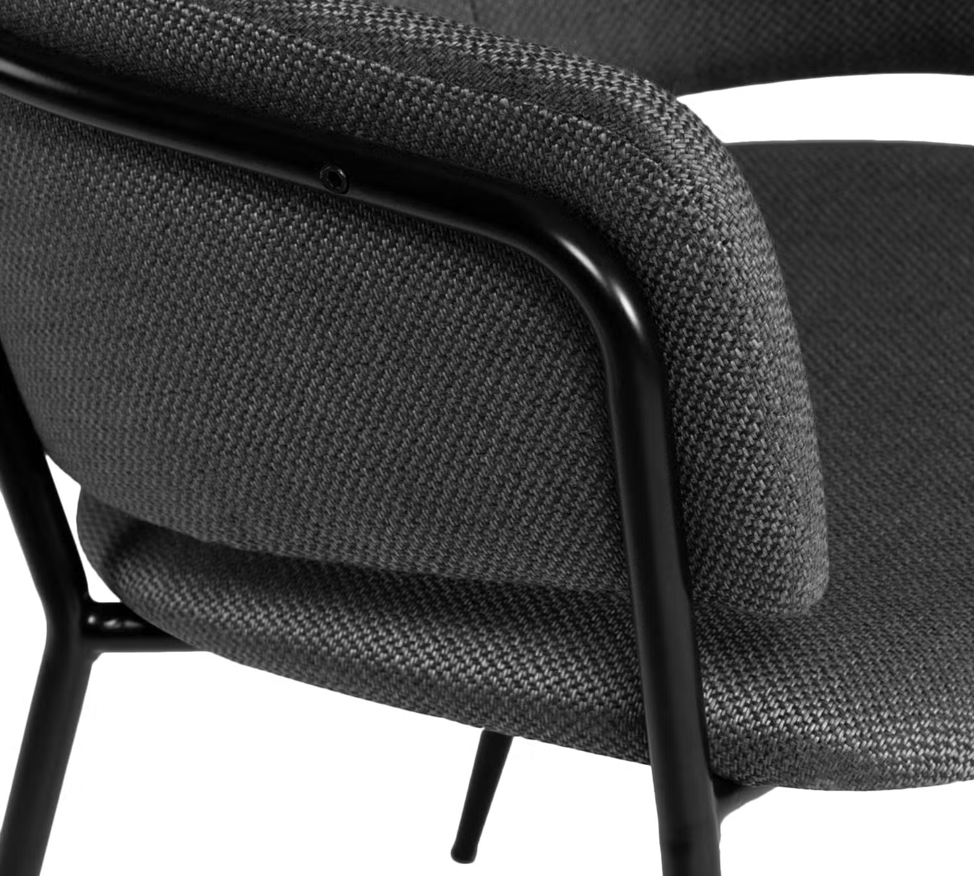 Chair Textile Steel Grey 5