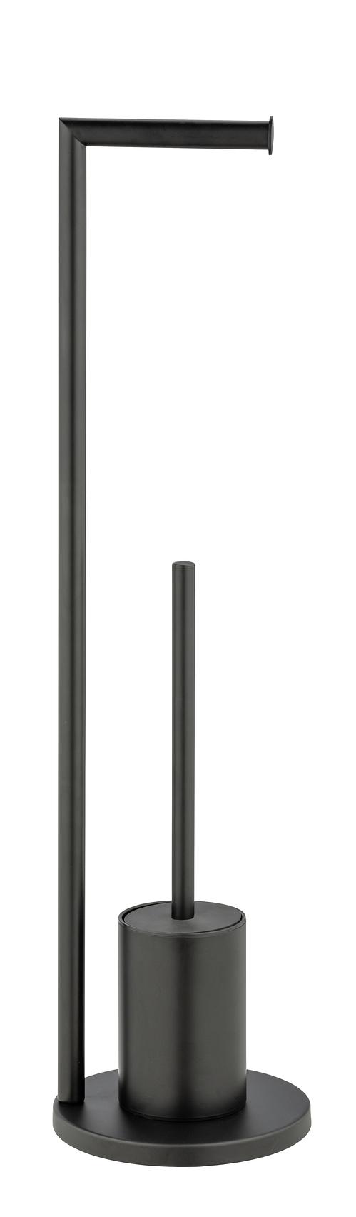 Ferla WC-Garnitur Stahl Schwarz 2