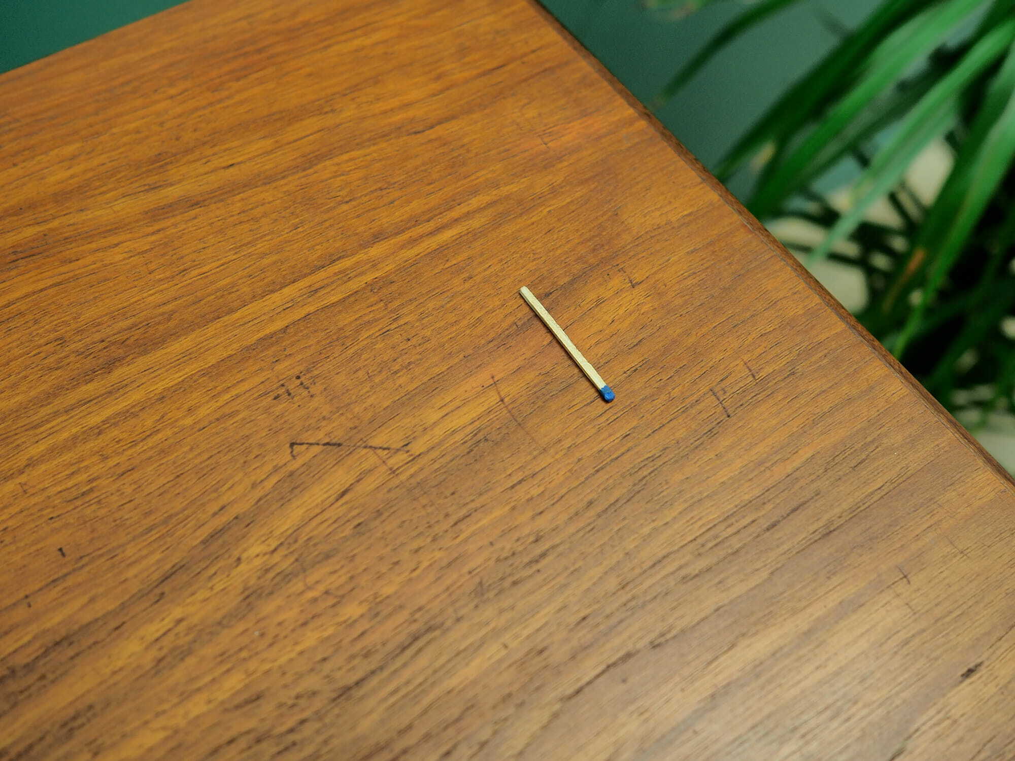 Vintage Kommode Teakholz Braun 1970er Jahre 8