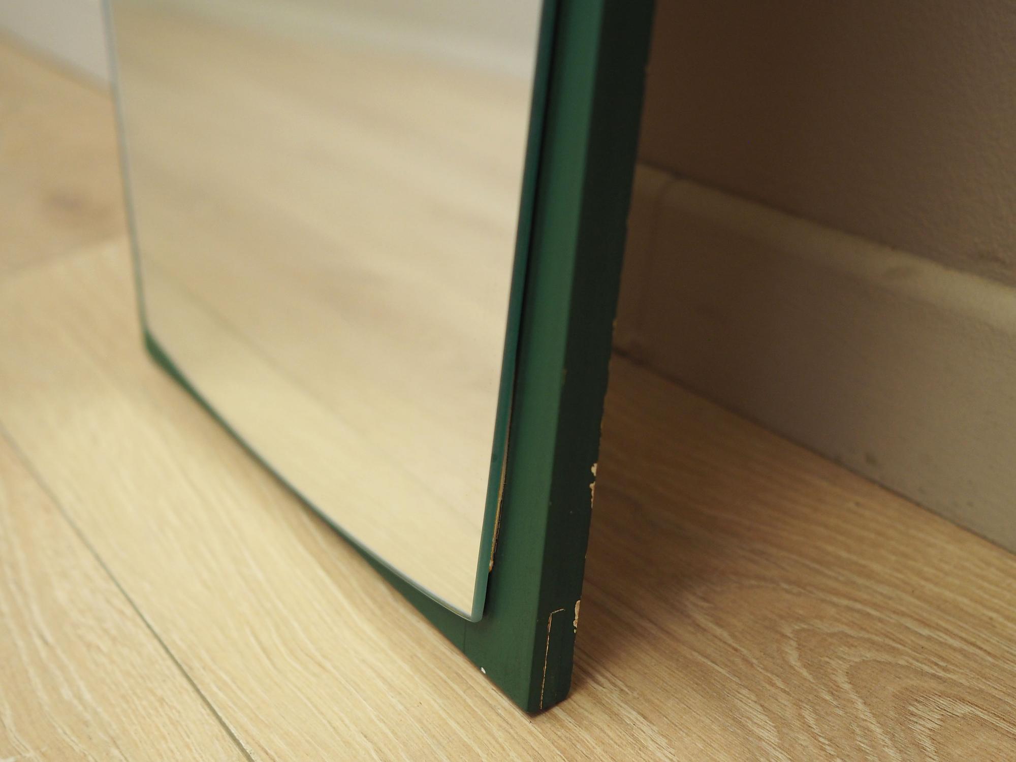 Mirror Pine wood 1970s 6