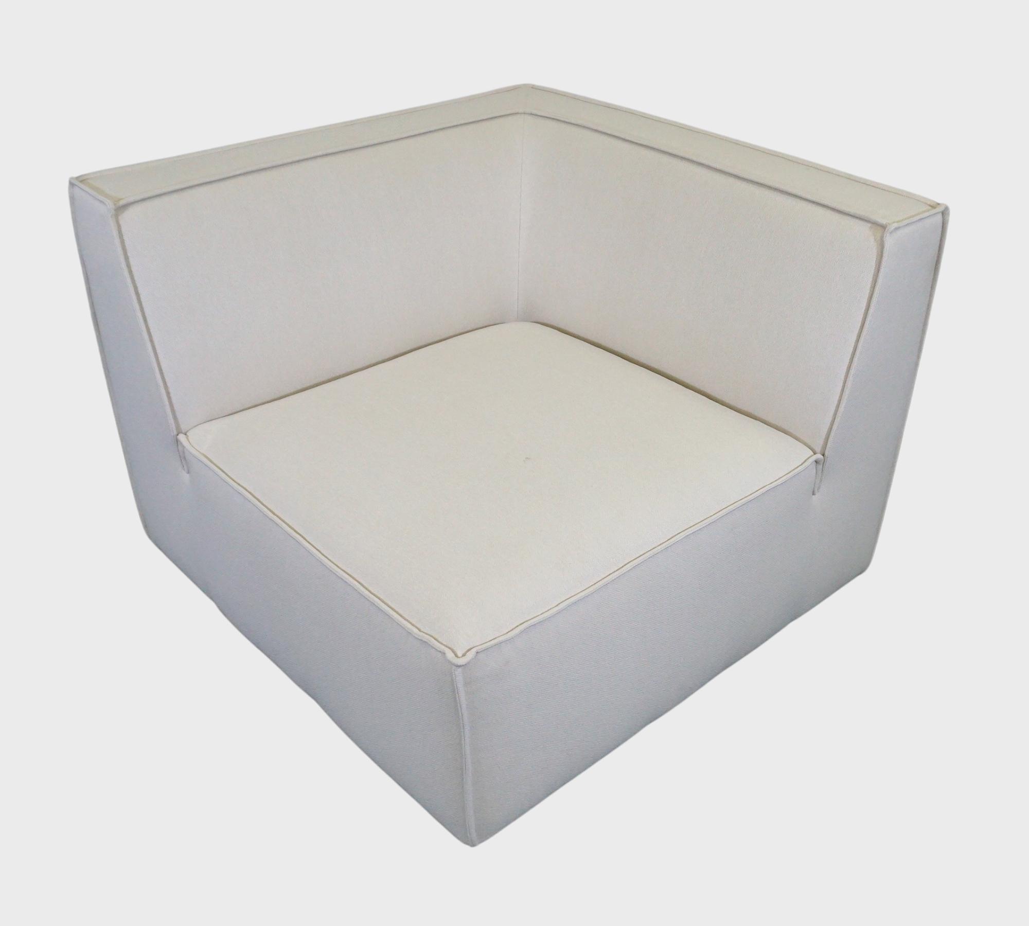 Dane 1-Sitzer Eckmodul Rechts Mark Sand 4