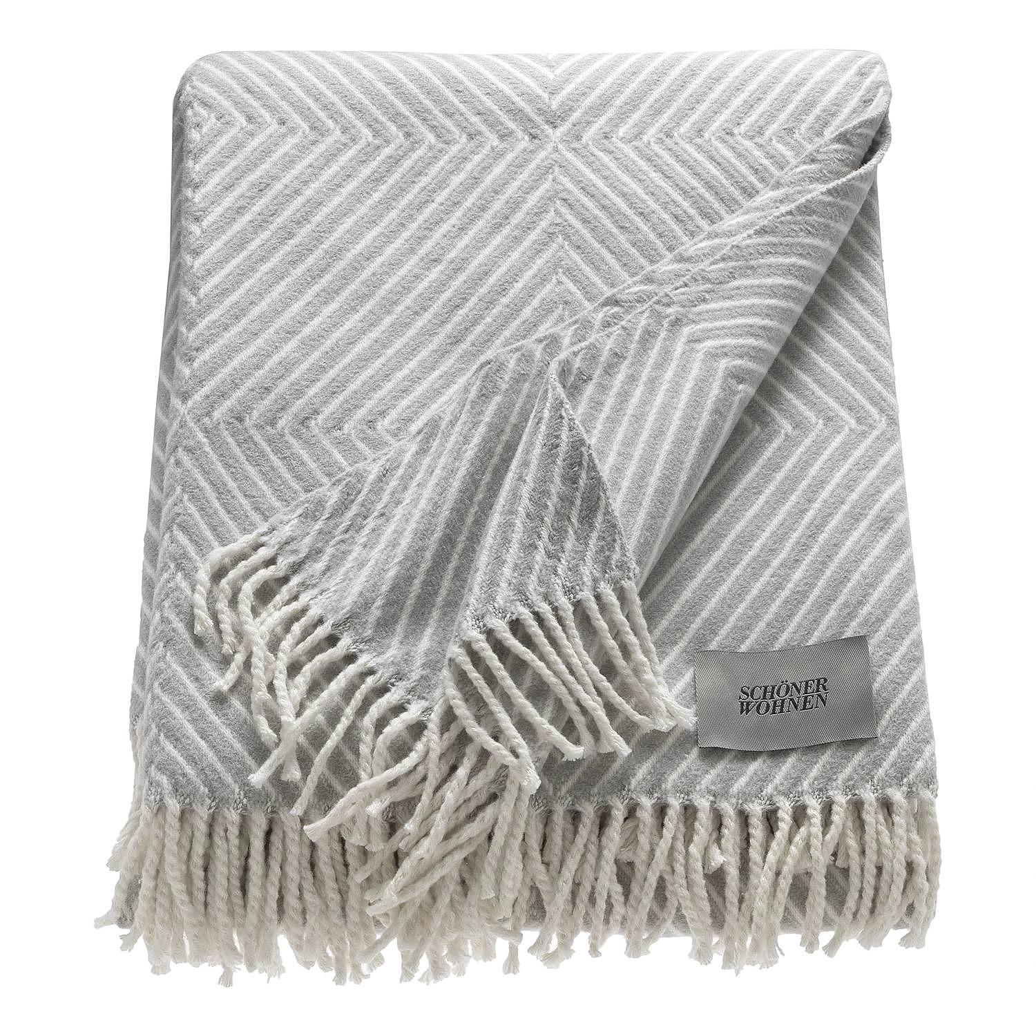 Plaid Tebas Webstoff Hellgrau 4
