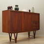 Vintage Highboard Teakholz Braun 1960er Jahre 5