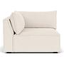 Daphne 1-Sitzer Eckmodul Links Maya Cream 1