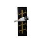 Stehendes Weinregal Mangoholz Metall 2