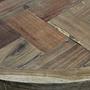 Runder Couchtisch Teakholz ø80cm 4