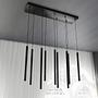 Pendant Light Selter Type B 9-Light Black 2