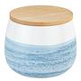 Mala Vorratsdose Keramik Blau Weiß 0
