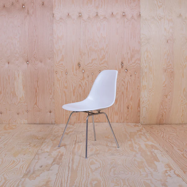 Eames DSX Plastic Side Chair Weiß 0
