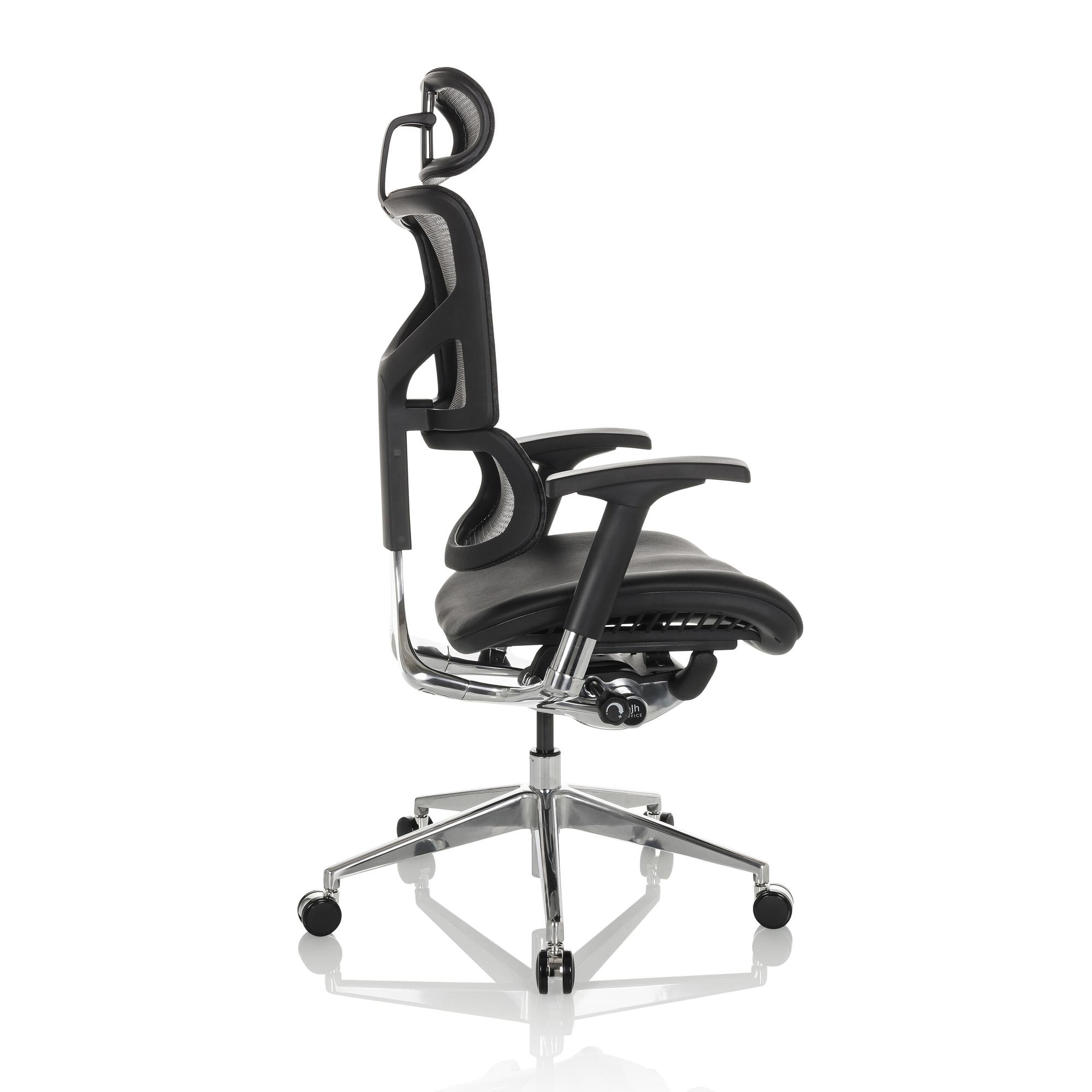 ERGO-U2 LM Bürostuhl Netzstoff Schwarz 7