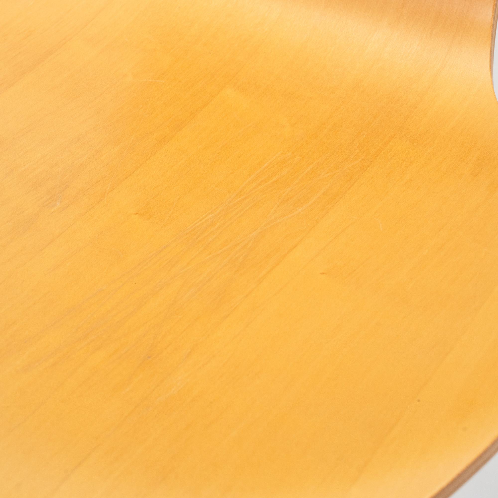 Serie 7 Stuhl Chrom Ahorn von Fritz Hansen 7