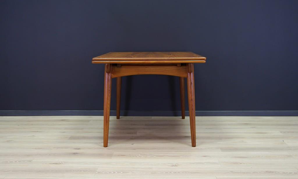 AT-312 Table Wood Brown 1960s 14