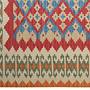 Kelim Gashgai Carpet Wool Red 1
