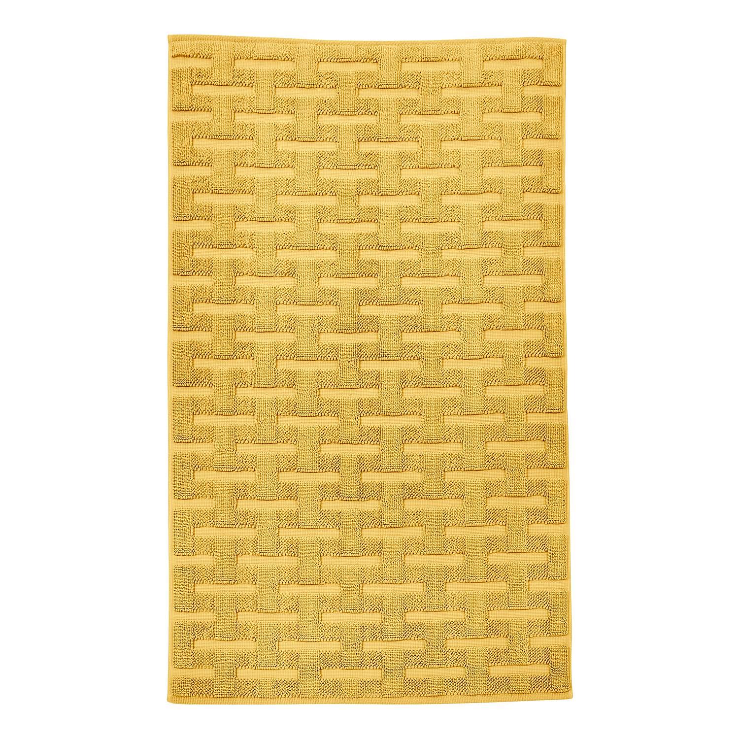 Badteppich Delia Baumwolle Gold 2