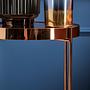 Allure Silberner Spiegel Hoher Beistelltisch
 2