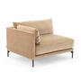 Vincent 1-Sitzer Modul Links Velour Matt Beige 1