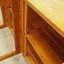 Vetrina in legno di pino, anni '80 8