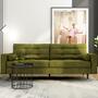 3-Sitzer-Sofa Aldo Samt Grün 0