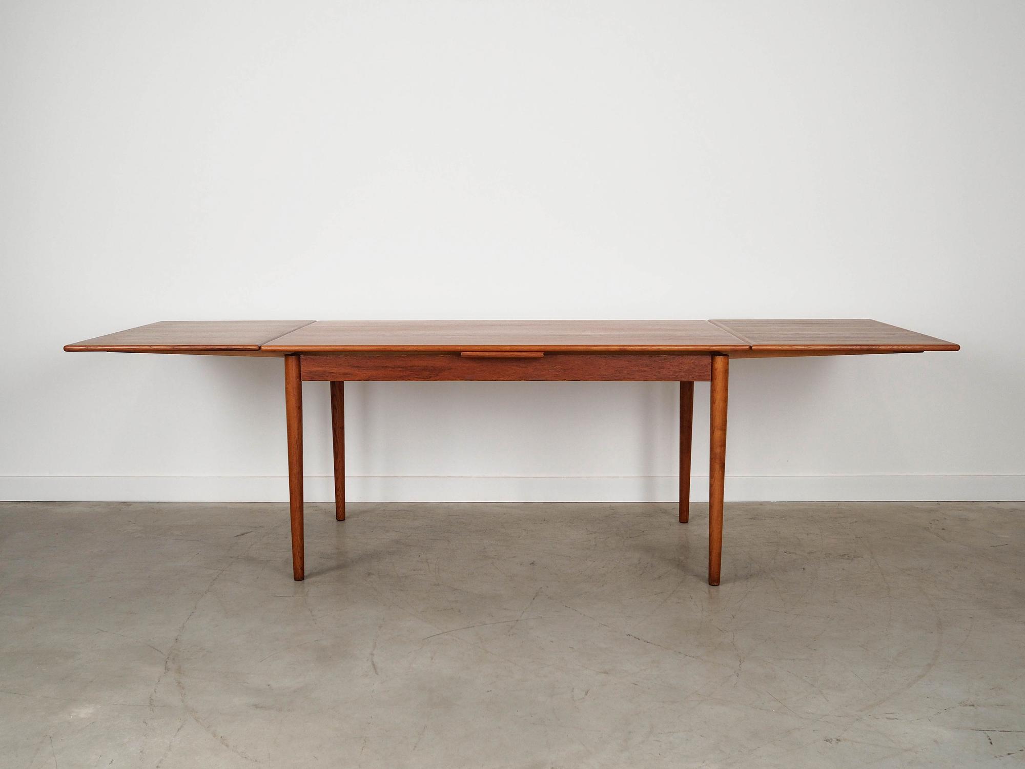 Dining table teak 1970s 6