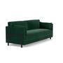 Chill by SLS Sofa 3-Sitzer Velour Lux Dark Green 1