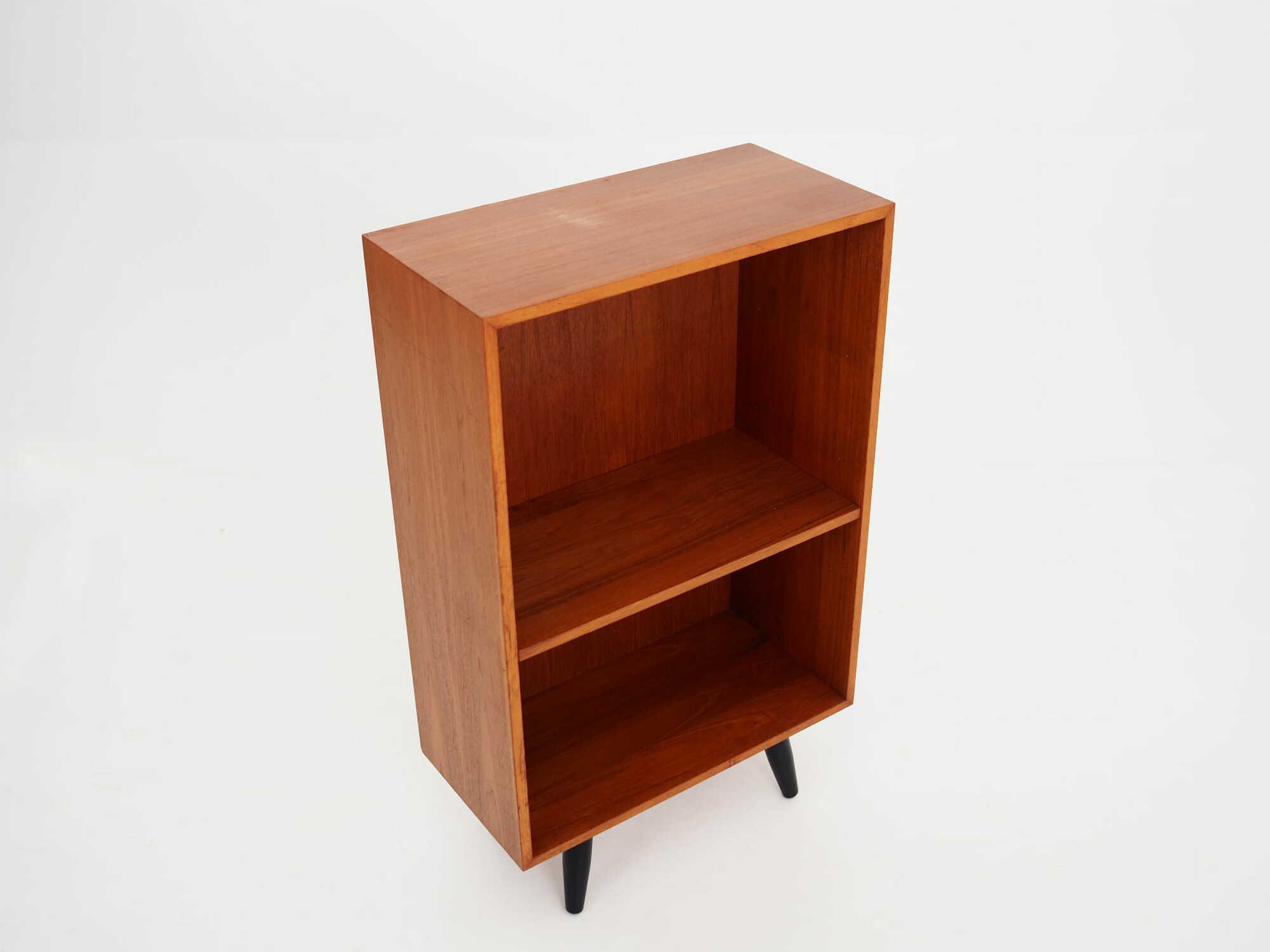 Bookshelf Teak Brown 1970s 4
