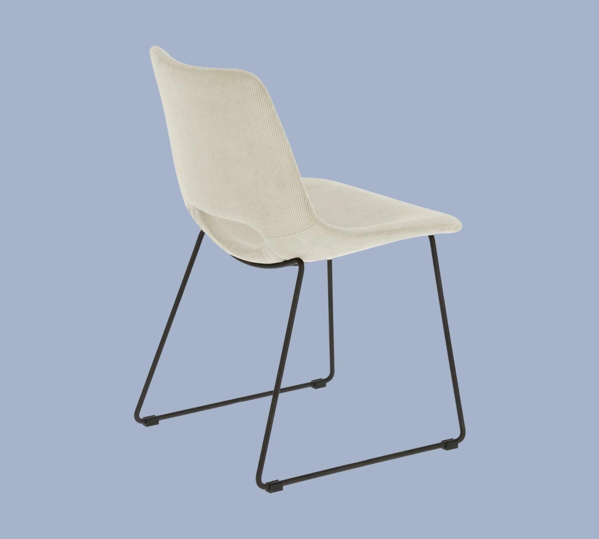2x Esszimmerstuhl Cord Beige 2