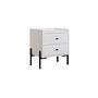 Malta Nightstand White 3