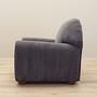 Armchair Velvet Grey 1980s 3