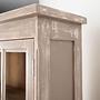 Display cabinet Oak 1980s 8