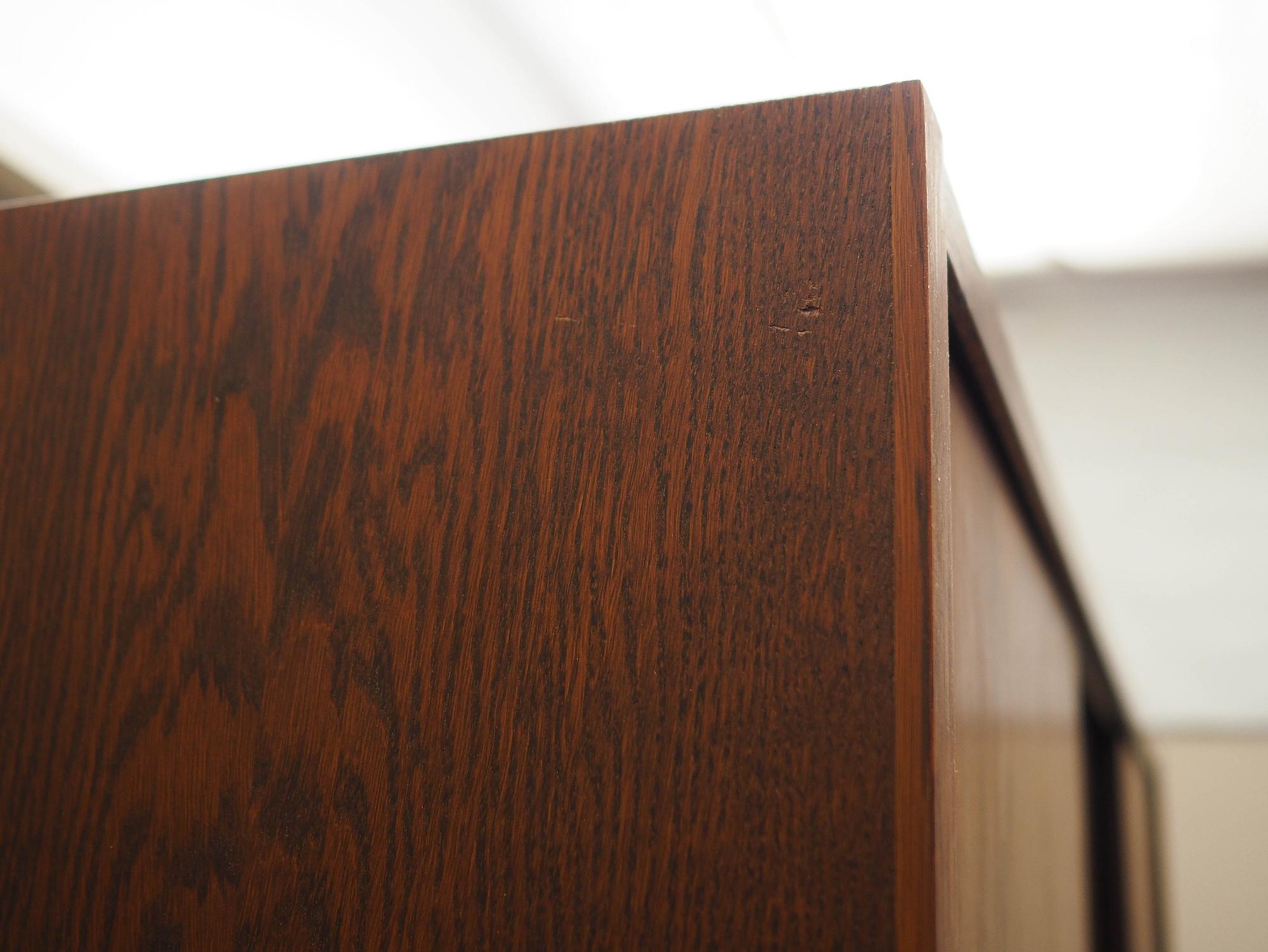 Oak cabinet Brown 1970s 10