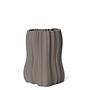 Moire Vase Grau 0