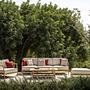NOA Stool Teak Brown Cushion Truffle 4