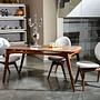 Touch Dining table set 5-piece. Linen Cream 6