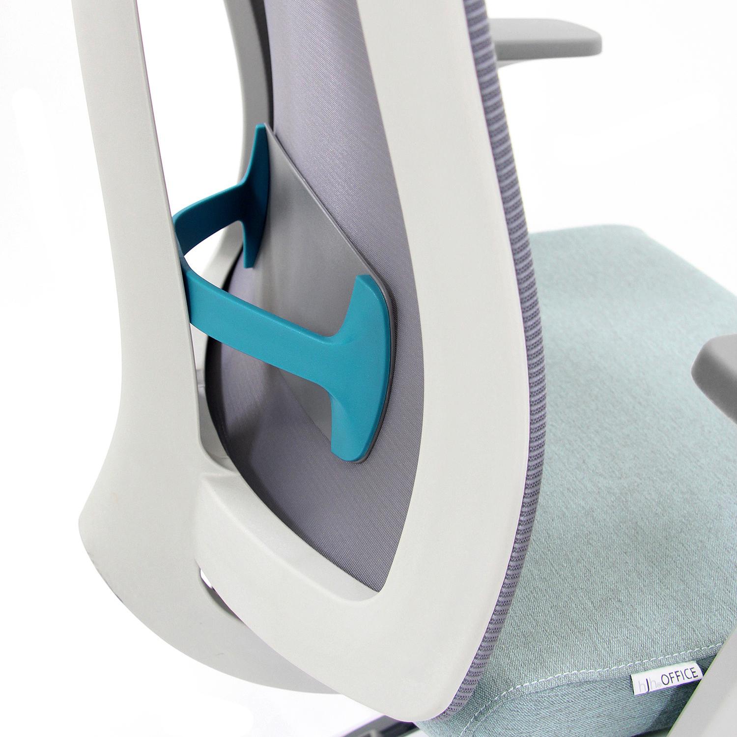 HALIFAX Bürostuhl Netzstoff Grün 3