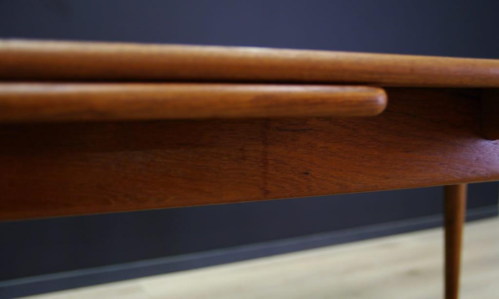 AT-312 Tisch Holz Braun 1960er Jahre 13