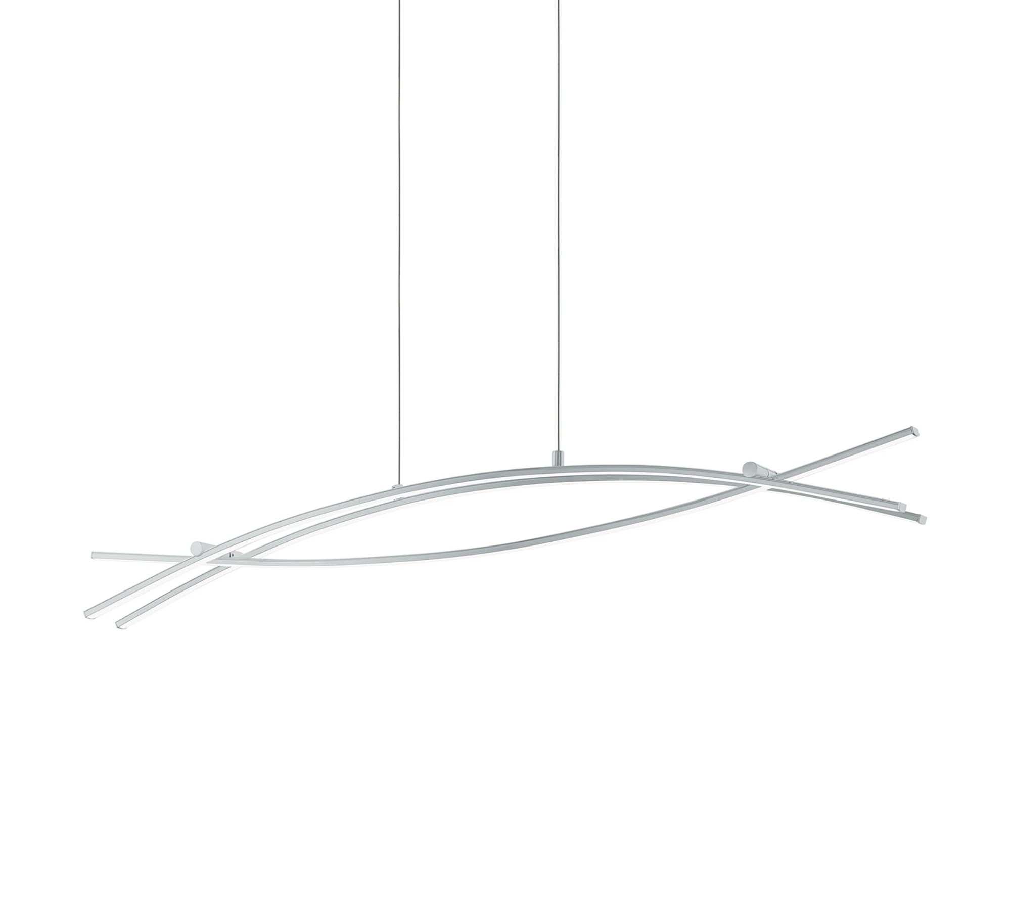 LED pendant lamp Nevado IV Plastic / Aluminum 3-flame 0