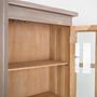 Display cabinet Oak 1980s 11