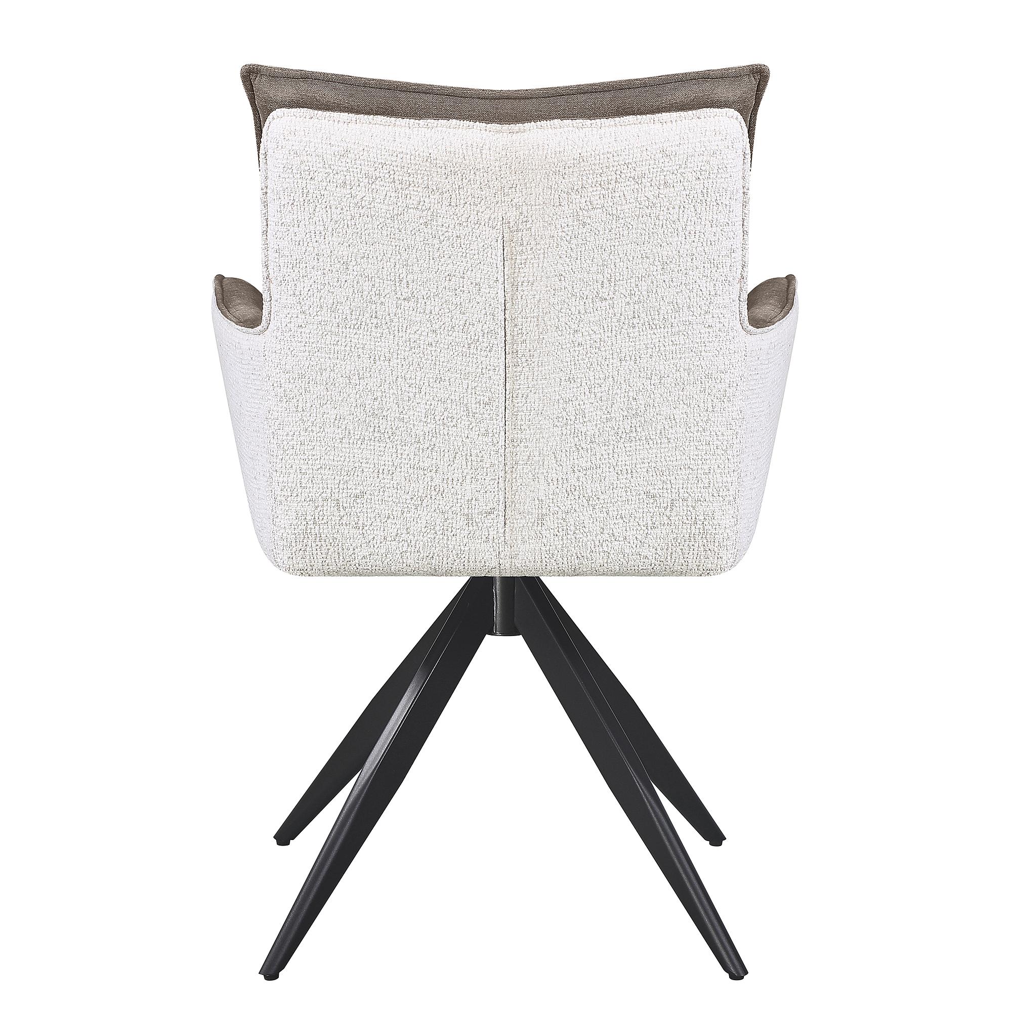 2x Sattaw Swivel Armchair Beige 3