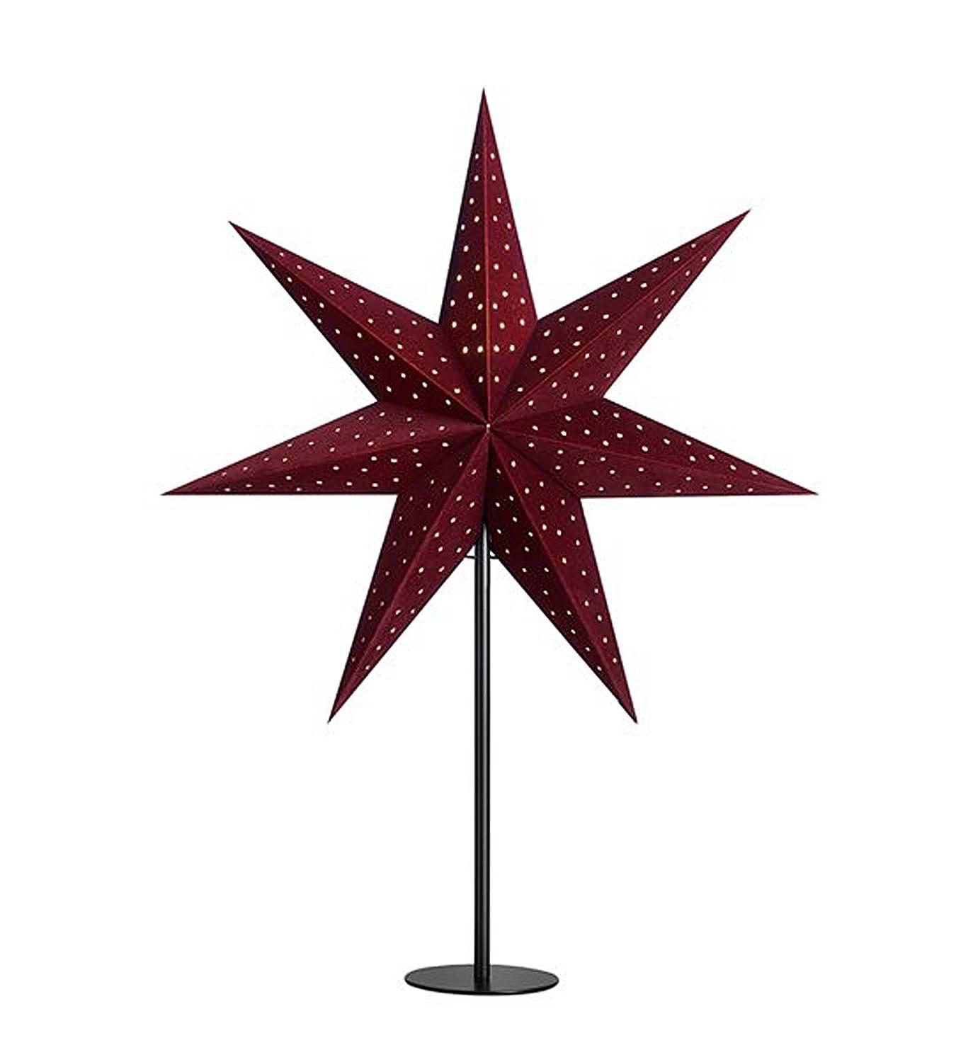 Clara Standing Star Paper Red 2
