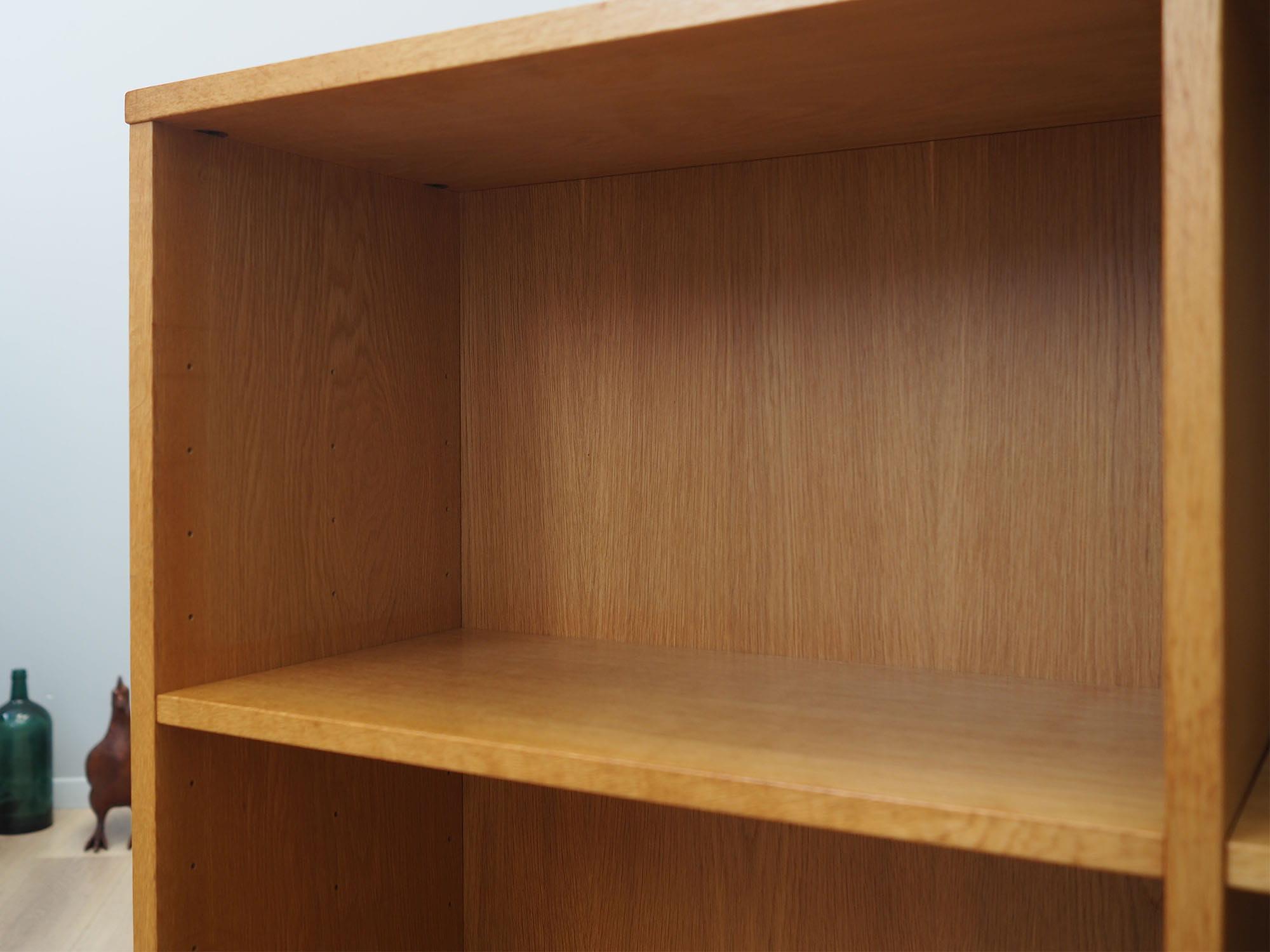 Libreria vintage frassino marrone anni '70 12