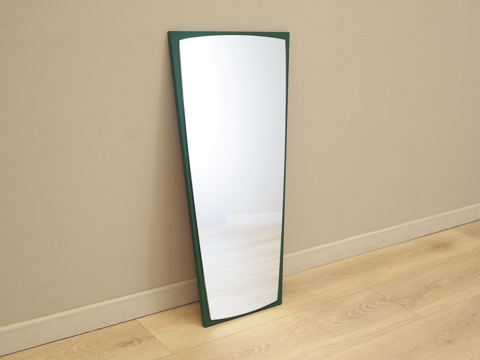 Mirror Pine wood 1970s 1