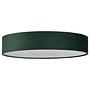 Ceiling light Drum velvet dark green Ø 50cm 3